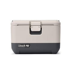 Coleman Pro Heavy-Duty 9qt insulated lunchbox exterior shows rugged durability and secure latch.