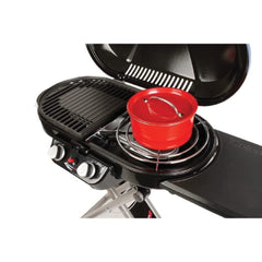 Coleman rust-resistant chrome-plated steel ensures durable outdoor use.
