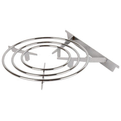 Coleman RoadTrip Swaptop steel stove grate enables stable outdoor cooking.