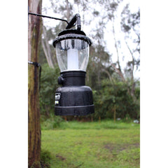 Coleman Rugged Lantern high and low lumens display for versatility