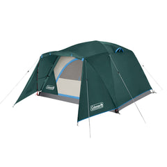 Coleman Skydome quick-pitch setup speeds campsite prep.