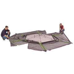 Two doors on Coleman Skylodge allow easy entry from either side