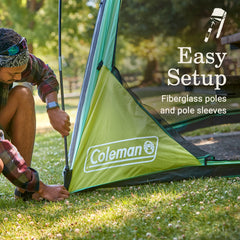 Coleman Skyshade offers UPF 50+ sun protection on sunny days
