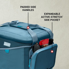 Coleman Sportflex Active-Stretch side pocket expands to store more gear