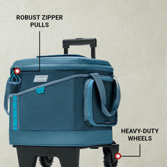 Coleman Sportflex top hatch enables fast access to chilled items