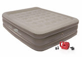 Coleman SupportRest Double-High Queen airbed with pump for fast, hassle-free inflation at home or campsite