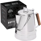 COLETTI Butte front view shows bold camp coffee aroma and rugged design
