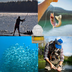 Colorful LED deep drop fishing lights package of 10