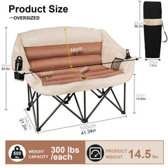 Colorsoul heavy-duty metal frame robust construction supports heavy usage outdoors.