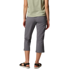 Columbia All Seasons Capri City Grey side pocket detail demonstrates secure storage.
