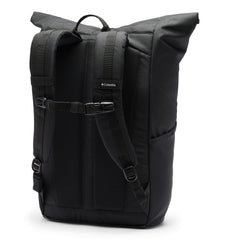 Columbia Convey II rolltop top view, showcases expandable capacity and quick access.