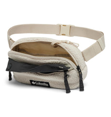 Columbia Helvetia II hip pack soft Sherpa fleece interior adds cozy vibes for outings.