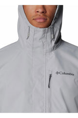 Columbia Hikebound II jacket chest pocket, secure storage during hikes
