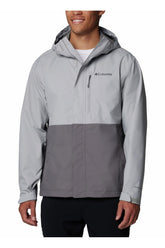 Columbia Hikebound II jacket front view, waterproof shell for wet-weather outings