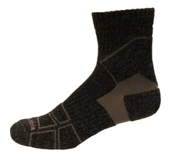 Columbia Hiker Medium-Weight Crew Sock Charcoal with moisture-wicking comfort