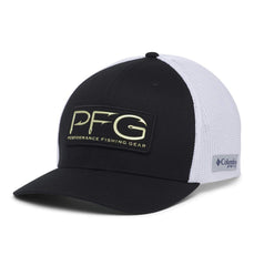 Columbia PFG Mesh Ball Cap XXL front view with hook patch for sun protection