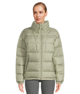 Columbia Pike Lake Jacket Safari front view offers lightweight warmth