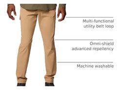 Columbia Tech Trail Utility Pant cargo pockets with hook-and-loop closure for gear.