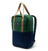 Columbia Trail Traveler 18L pack front view shows versatile urban and trail use.