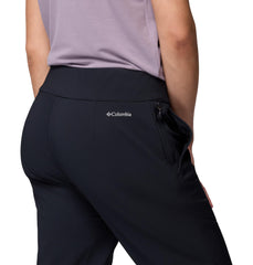 Columbia women's All Seasons Slim Pull-On Pant, comfortable waistband for all-day wear.