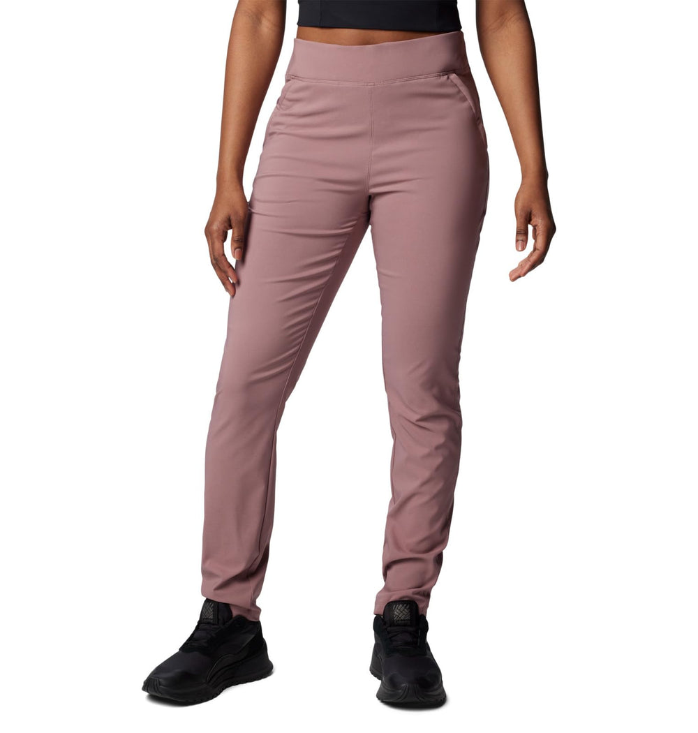 Columbia Women's Anytime Pull-On Pant II Fig front view for all-day outdoor comfort.