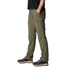 Columbia Silver Ridge Utility Convertible Pant with zip-off legs ready for shorts