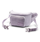 Columbia Zigzag II hip pack front view in Lavender Pearl for hands-free errands.