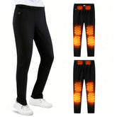 ComfyElect heated pants waist zone warmth for core comfort during winter commutes.