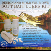 ComposiMold soft bait kit setup for quick-start lure making.
