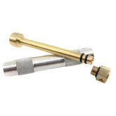 Compression Fire Tube extended pocket bellows for quick ignition outdoors