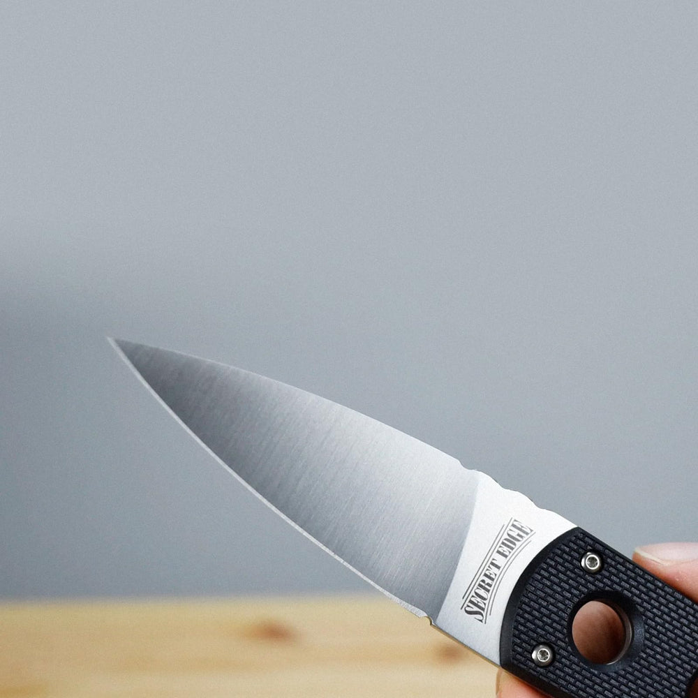 Compact neck knife designed for concealed carry and outdoor use
