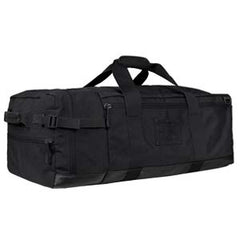 Condor Elite COLOSSUS duffle bag interior view demonstrates organized pockets for everyday items.