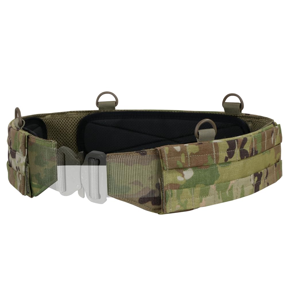 Condor Elite Slim Battle Belt Scorpion M with MOLLE webbing for modular gear attachments