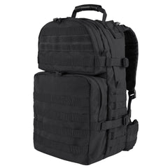 Condor pack Black with heavy-duty carry handle for easy transport
