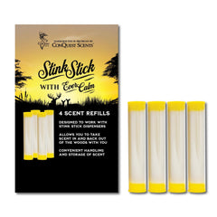 Conquest Scents EverCalm wax tubes for Stink Stick dispenser calm deer presence during hunts