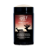 Conquest Scents Vs-1 wax-stick packaging shows field-ready attractant for versatile hunts.