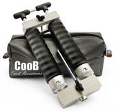 CooB aluminium plastisol injector with dual 120ml chambers for soft plastic lure creation