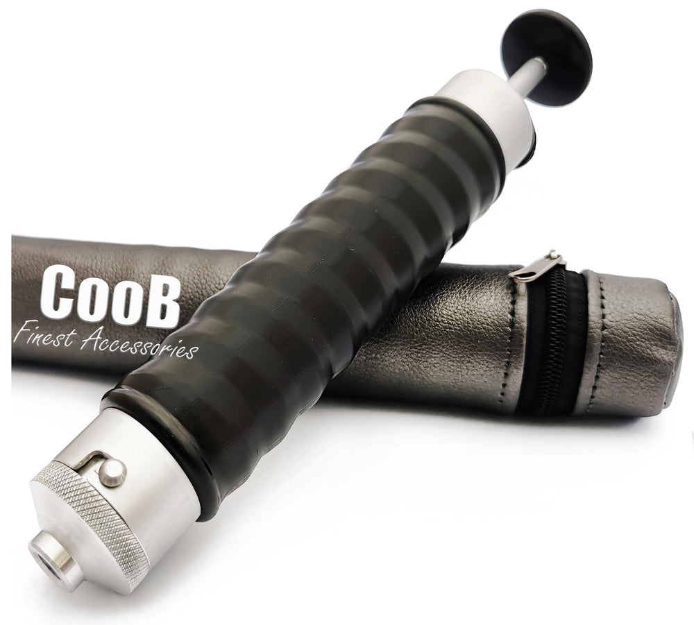 CooB bait mold aluminium injector 120ml with compact design for at-home lure making.