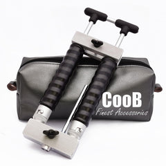 CooB bait mold dual-color injector assembly for precise DIY lure color mixing