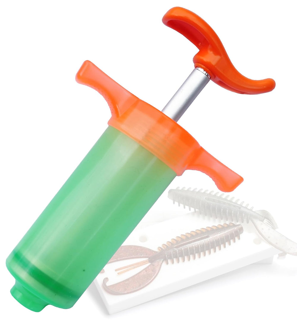 CooB durable 45ml injector for precise soft plastic lure molding.