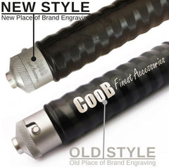 CooB injector with five-eighth inch port for precise plastisol flow.
