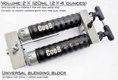 CooB rubber sealing rings prevent leaks during pumping.