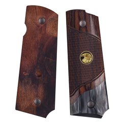 Cool Hand 1911 grips honey comb texture provide unique grip texture and comfort.