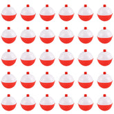 Coopay 1.5 inch fishing bobber red white