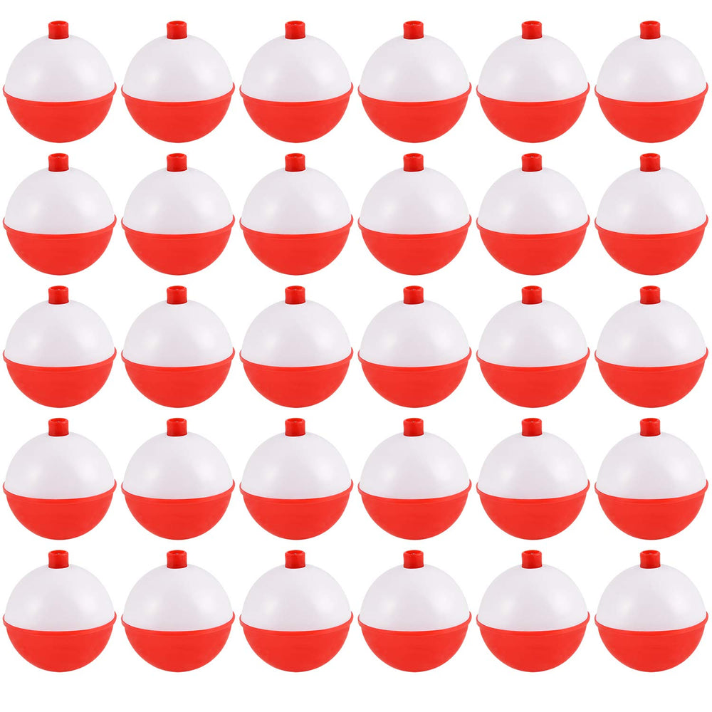 Coopay fishing bobbers set, 2 inch ABS floats, available in 30-50 pieces