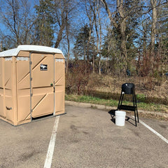 CoPar handheld hygiene solution in public parks supports accessible sanitation.