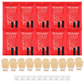 Copkim emergency fire blanket 10-pack ready for quick access during small kitchen fires