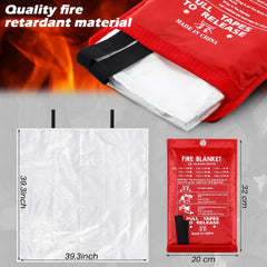 Copkim fire blanket gloves emergency-use ready for safe handling.