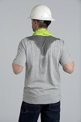 Towel laid flat to show 33.5 by 13 inch size of Cordova CT200 Coldsnap.