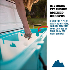 Cordova Outdoors Basecamp Class insert used to separate gear and catch storage